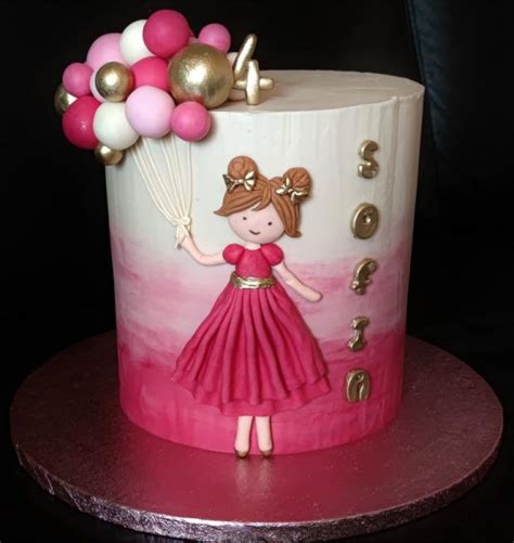 Rozprávková torta pre dievčatko s princeznou