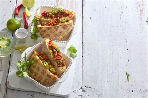 Piadina plnená mexickou zmesou