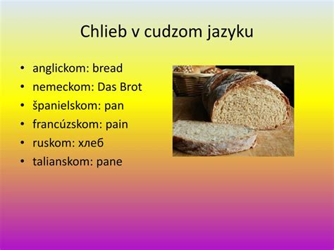 Pôvod slova chlieb v germánskych jazykoch