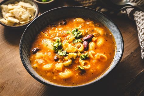 Zloženie polievky minestrone