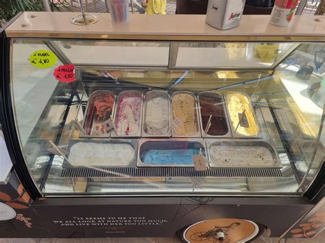 Ukážka rôznych druhov vegánskej zmrzliny