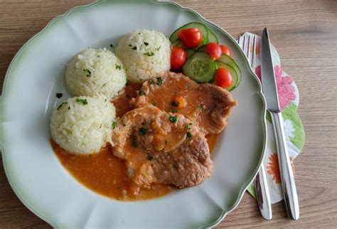 Opečené bravčové plátky na panvici