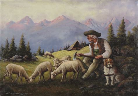 Ilustrácia tradičného slovenského salaša s ovcami