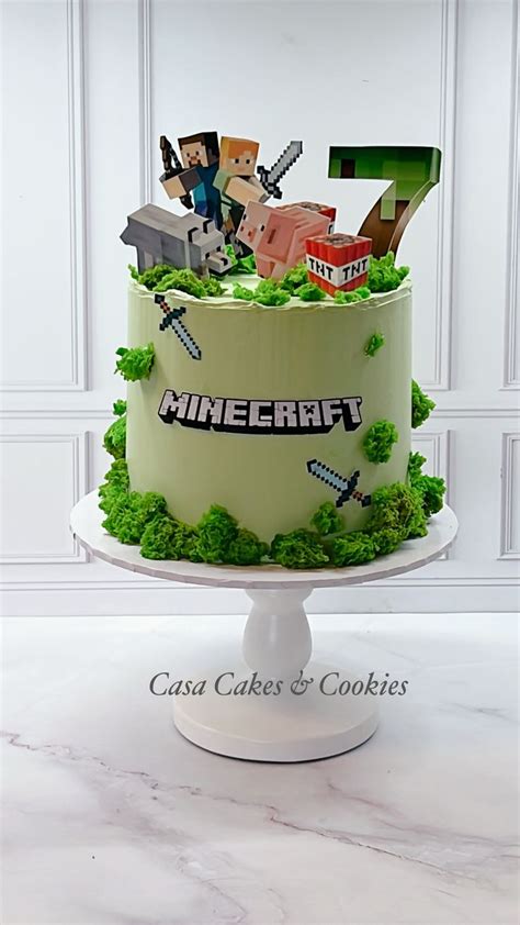 Minecraft torta s motívmi hry