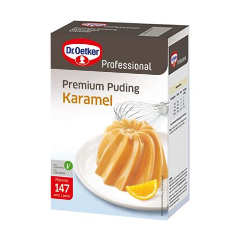 karamelový puding