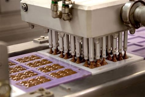 Výroba čokolády Callebaut