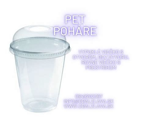 Rôzne typy jednorazových obalov