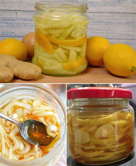 Zázvor, citrón a med ako ingrediencie