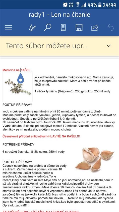 Infografika dávkovania tymiánového sirupu