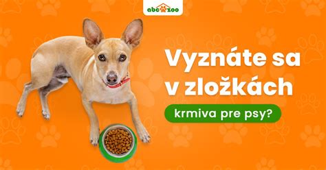 Zloženie krmiva pre psa