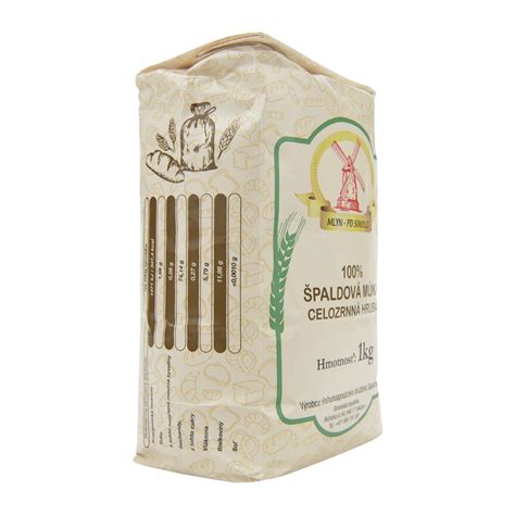 špaldové zrná a múka