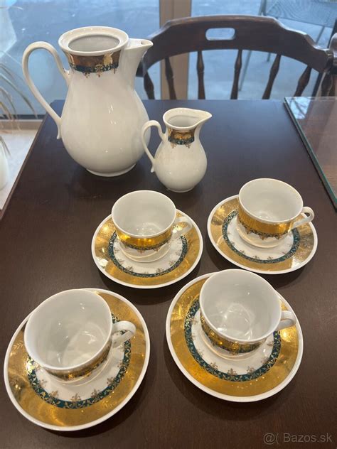 Porcelánová kávová súprava