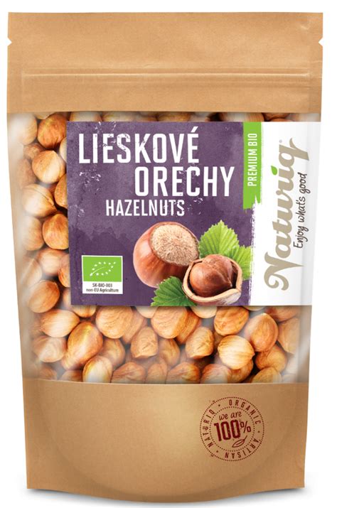 Pražené lieskové orechy