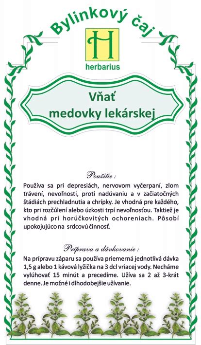Ilustrácia medovky lekárskej