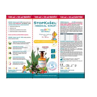 Obal sirupu StopKašeľ Medical