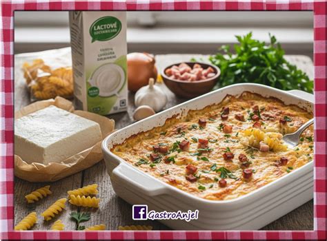 Ingrediencie pre zapekané cestoviny