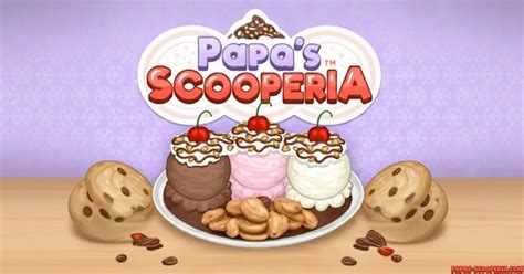 Ilustrácia z hry Papa's Scooperia
