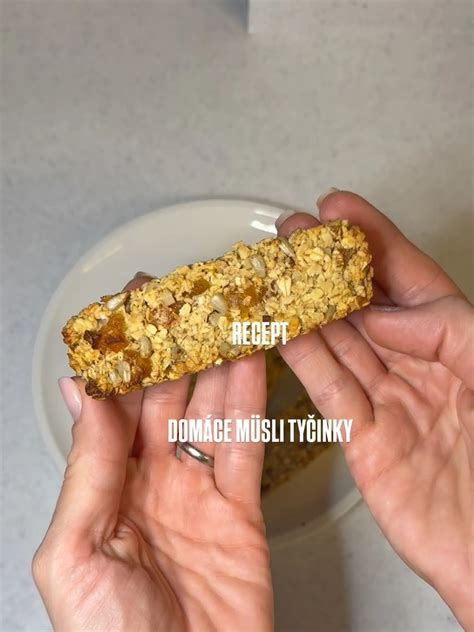 Domáce müsli tyčinky