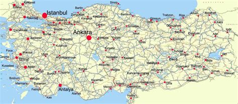 Mapa regiónu Rize v Turecku