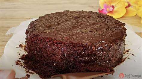 nadýchaná čokoládová torta