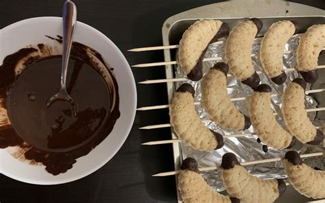 Temperovaná čokoláda pripravená na zdobenie