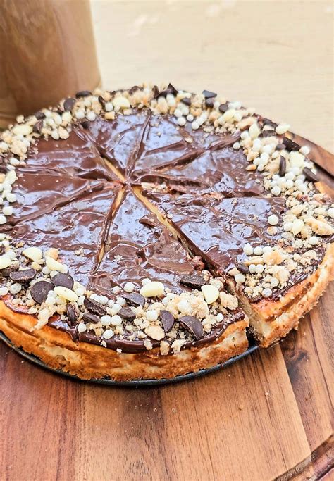 Tvarohový koláč s čokoládovou polevou