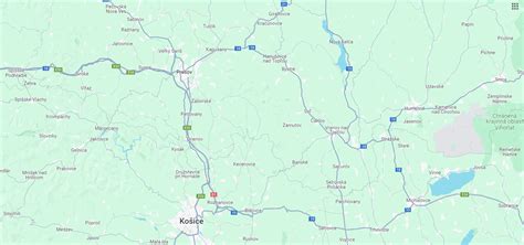 Mapa Bardejova a okolia s vyznačenými reštauráciami
