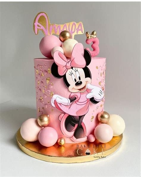 Torta s motívom Minnie Mouse