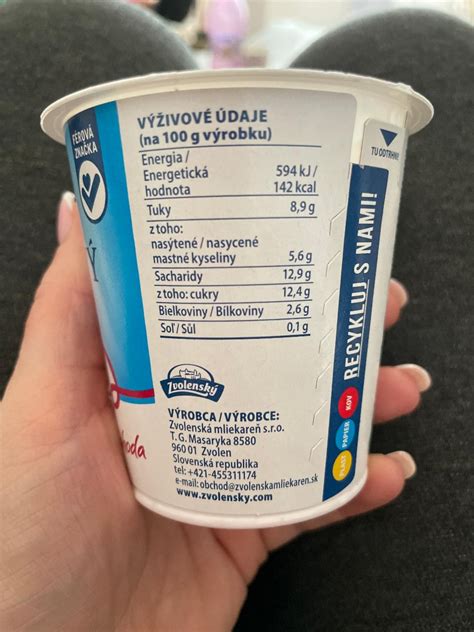 Nutričné hodnoty jogurtu