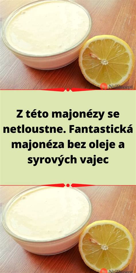 Schéma prípravy domácej majonézy