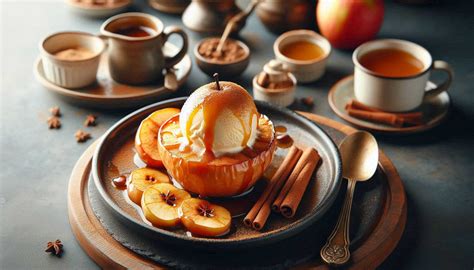 Jablká s škoricou na panvici