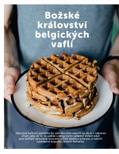 Infografika o rôznych druhoch belgických vaflí