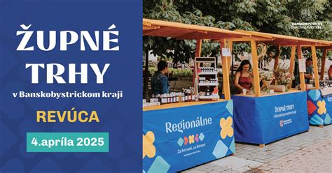 Župné trhy s lokálnymi produktmi