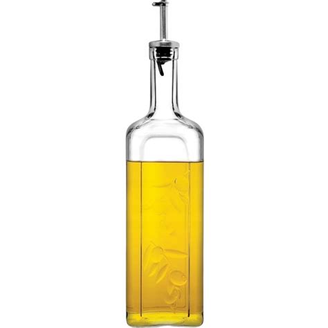 Sklenená fľaša s dávkovačom na sirup