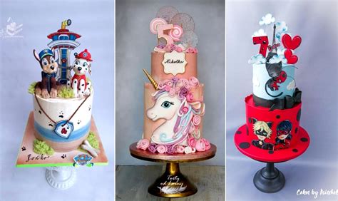 torta s motívom rozprávky pre deti