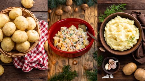 Výber zemiakov na šalát