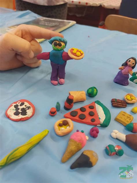 Modelovanie ovocia a zeleniny z plastelíny