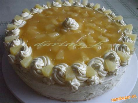 Príprava ingrediencií na ananásovú tortu