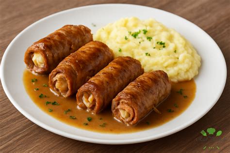 klasické bravčové závitky so šunkou a syrom