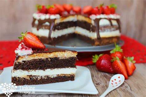 Tvarohovo-čokoládová torta