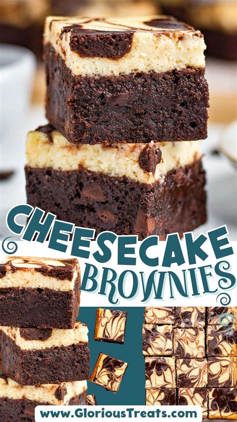 Spojenie brownies a cheesecake