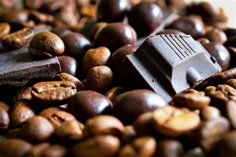 Štruktúra čokoládových tónov v káve