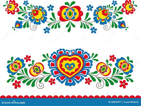 Slovenský folklórny ornament