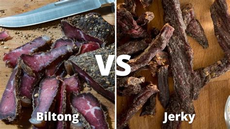 Porovnanie jerky a biltong