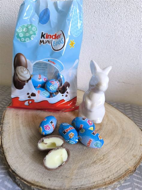 Rôzne druhy Kinder čokoládových vajíčok