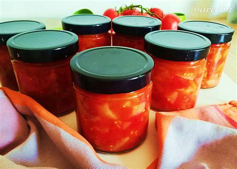 Zavárané lečo pripravené na zimu