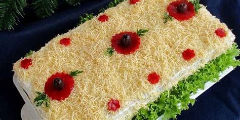Slaná torta z toastového chleba