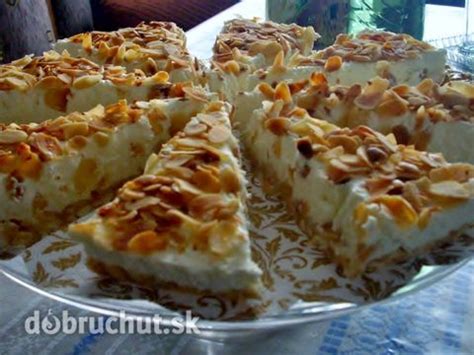 Syrová torta s mandľovými lupienkami