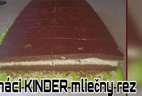 Grafické znázornenie vrstiev torty Kinder Mliečny Rez