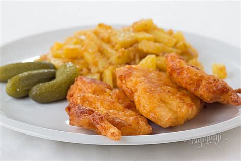 Ilustrácia milánskeho kuracieho rezňa